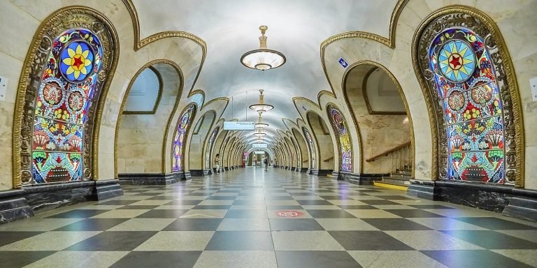 جولة مترو أنفاق موسكو